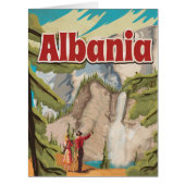 Albania Vintage Travel Poster (Front)