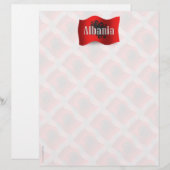 Albania Waving Flag (Front/Back)