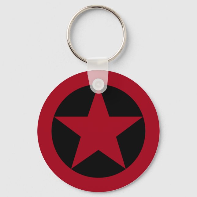 ALBANIAN AIR FORCE STAR KEYCHAIN (Front)