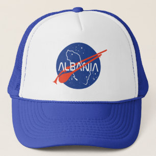 Albanian Albania Albanians Shqiperi Shqiperia Trucker Hat
