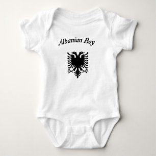 Albanian Boy Baby Bodysuit