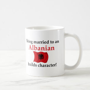 Albanian Builds Character Coffee Mug