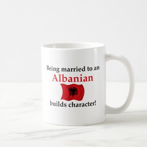 Albanian Builds Character Coffee Mug