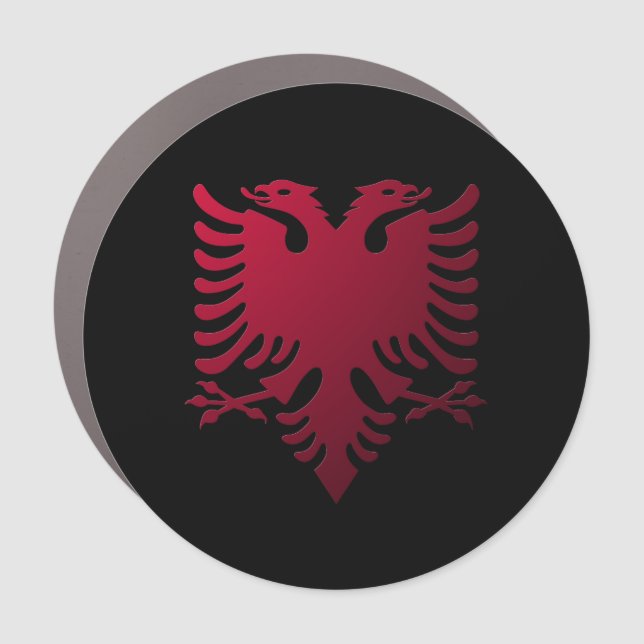 Albanian coat of arms Car Magnet (Front)