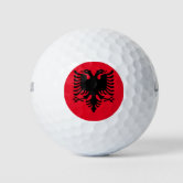 Nigerian flag-coat of arms golf balls