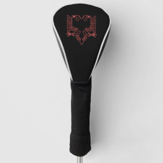Albanian coat of arms golf head cover