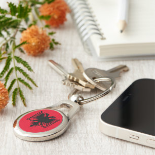 Albanian Coat of arms Keychain