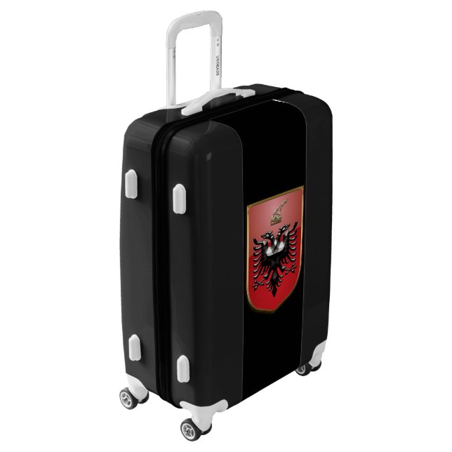 Albanian Coat of arms Luggage (Rotated Left)