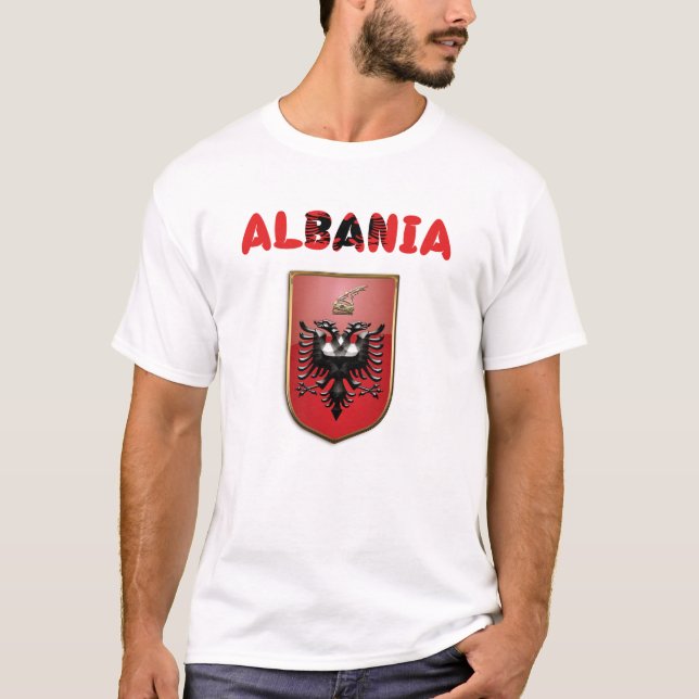 Albanian Coat of arms T-Shirt (Front)
