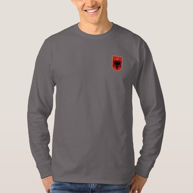Albanian coat of arms T-Shirt (Front)