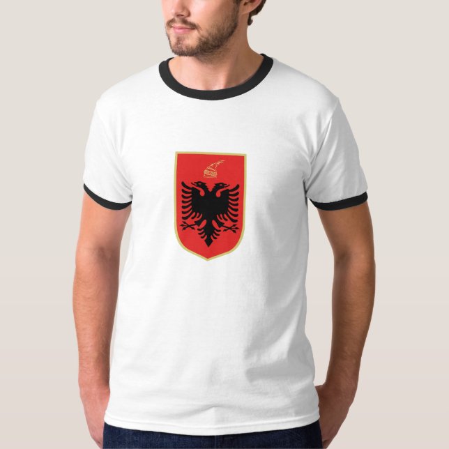 Albanian coat of arms T-Shirt (Front)