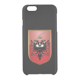 Albanian Coat of arms Clear iPhone 6/6S Case