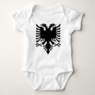 Albanian Eagle Crest Baby Bodysuit