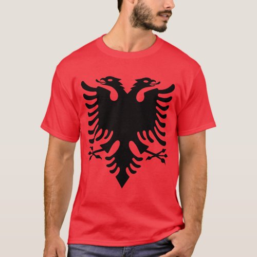 Albanian Eagle T_Shirt