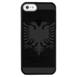 Albanian Eagle Clear iPhone SE/5/5s Case