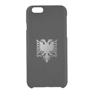 Albanian eagle clear iPhone 6/6S case