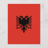 Albanian flag (Back)