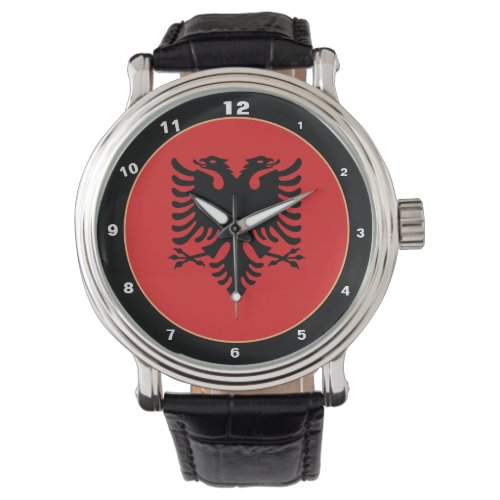Albanian Flag  Albania fashion patriot sports Watch