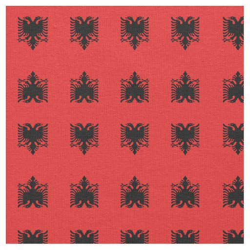 Albanian Flag & Albania Mirrored Fabric /fashion