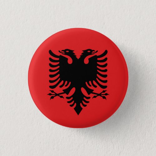 Albanian flag badge button