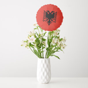 Albanian flag balloon