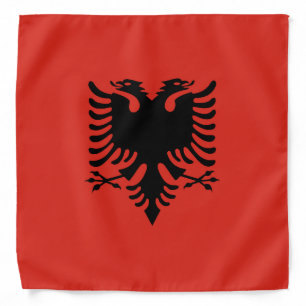 Albanian flag bandana
