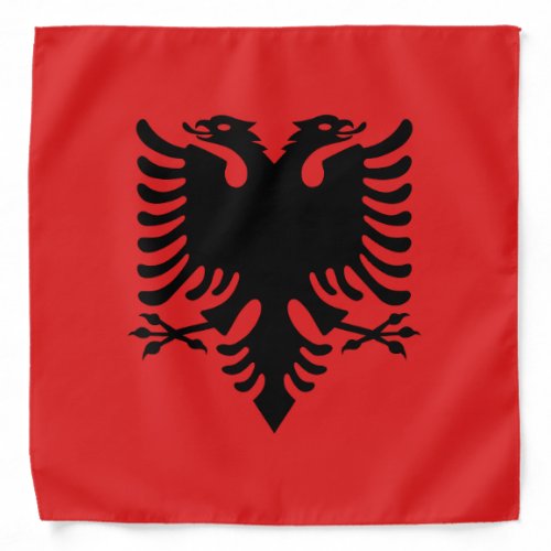 Albanian flag bandanas