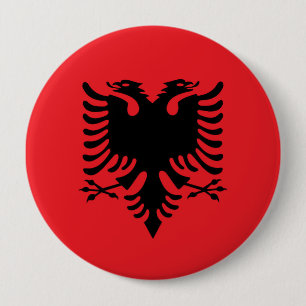 Albanian flag button