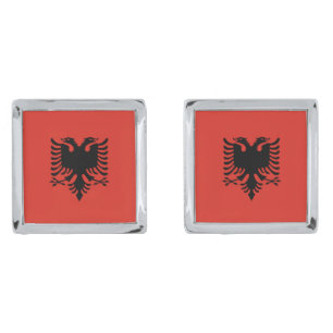 Albanian flag cufflinks