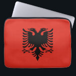 Albanian flag laptop sleeve<br><div class="desc">An ideal gift for all those who are patriotic of their country!</div>