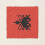 Albanian flag scarf<br><div class="desc">An ideal gift for all those who are patriotic of their country!</div>