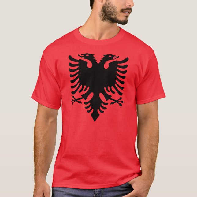 Albanian flag T-Shirt (Front)