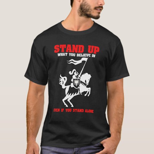 Albanian Gladiator For An Albania National Patriot T_Shirt