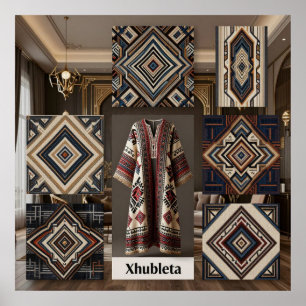 Albanian Motifs & Patterns Poster