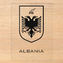 Albanian National Coat of Arms Heritage Ink