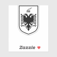 Albanian National Coat of Arms Heritage Ink