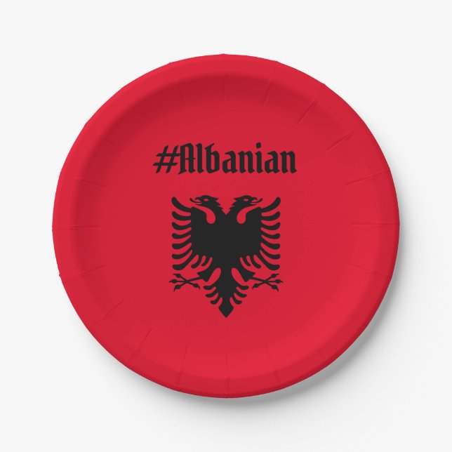 Albanian Paper Plates (Front)