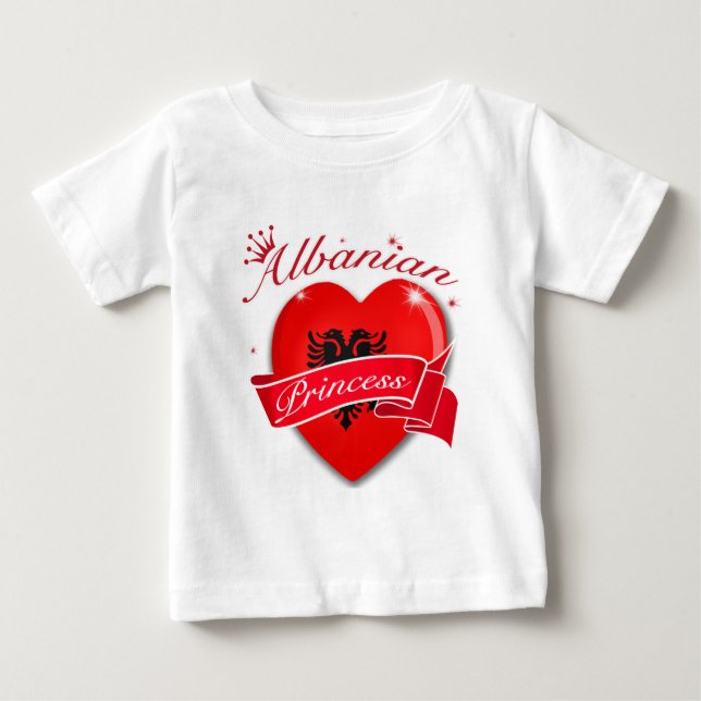 Albanian Princess Baby T-Shirt (Front)