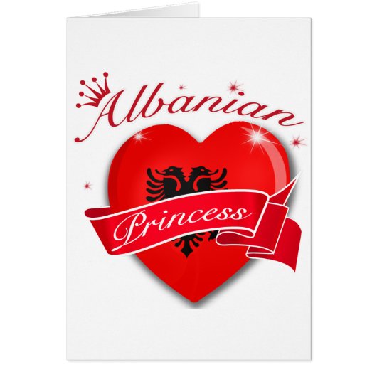 Albanian Princess Cards (Front)