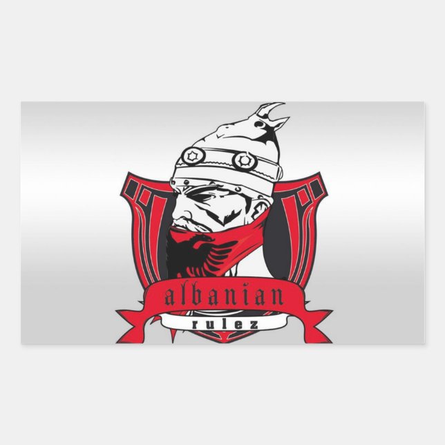 Albanian Rulez sticker (Front)