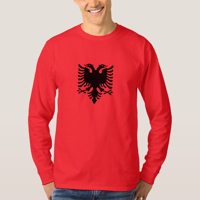 Albanian two-headed eagle T-Shirt (Front)