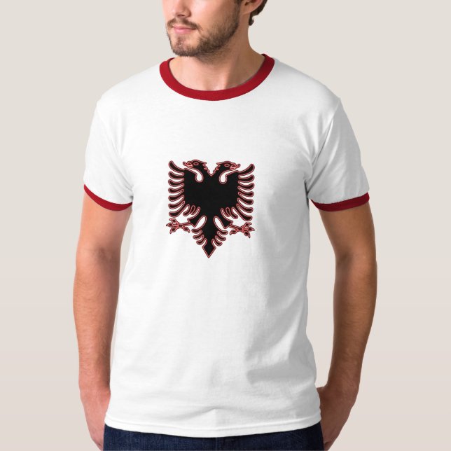 Albanian two-headed eagle T-Shirt (Front)