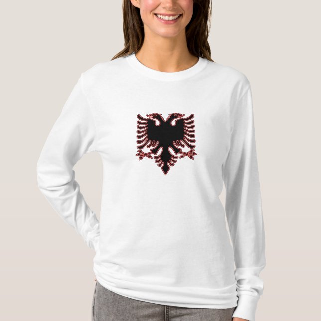 Albanian two-headed eagle T-Shirt (Front)