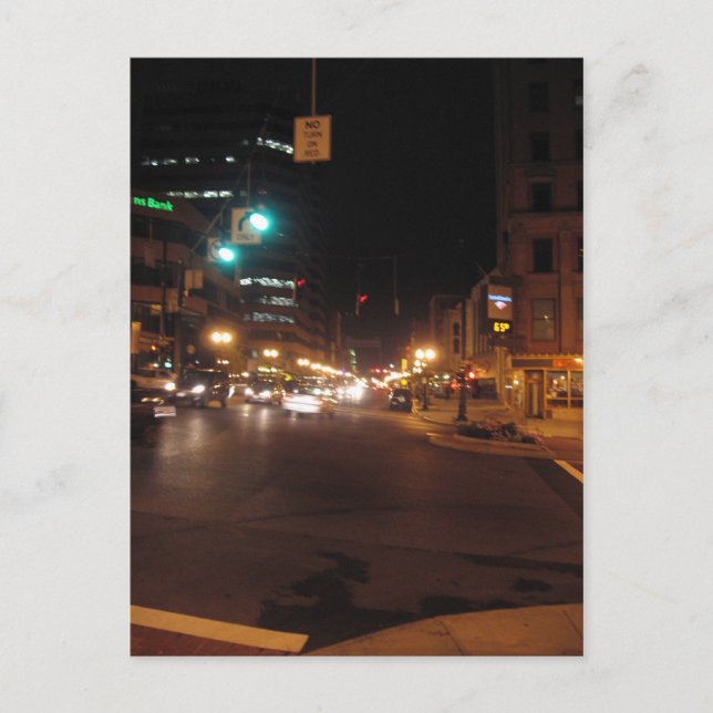 albany at night: pearl street postcard (Front)