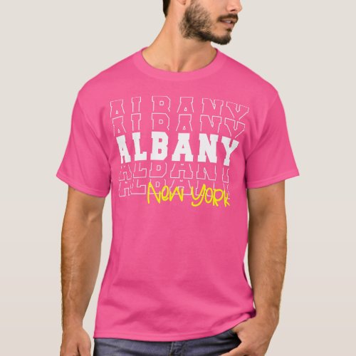 Albany city New York Albany NY T_Shirt