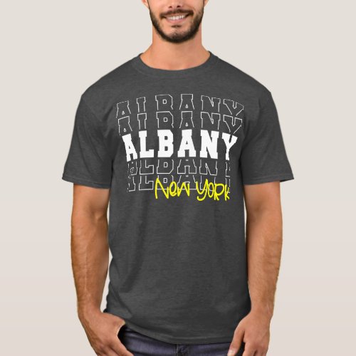 Albany city New York Albany NY T_Shirt