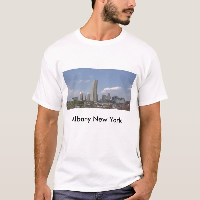 Albany downtown view May 2009, Albany New York T-Shirt (Front)