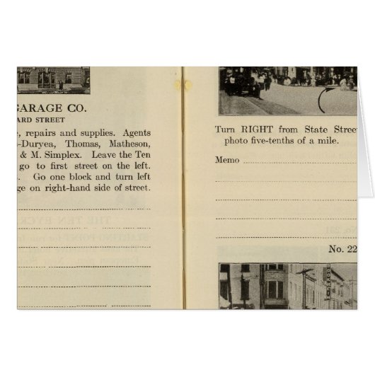 Albany Garage, Albany Cards (Front Horizontal)