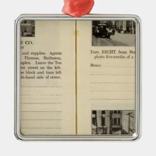 Albany Garage, Albany Metal Ornament