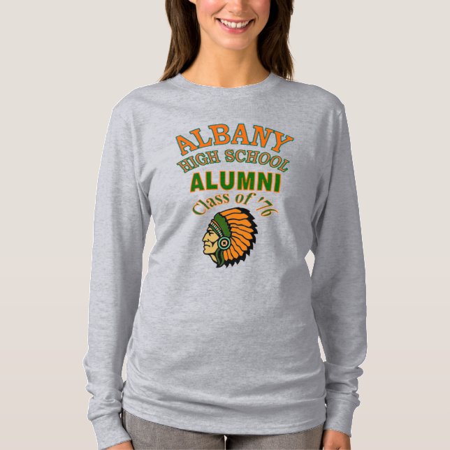 Albany High 1976 Alumni T-Shirt (Front)